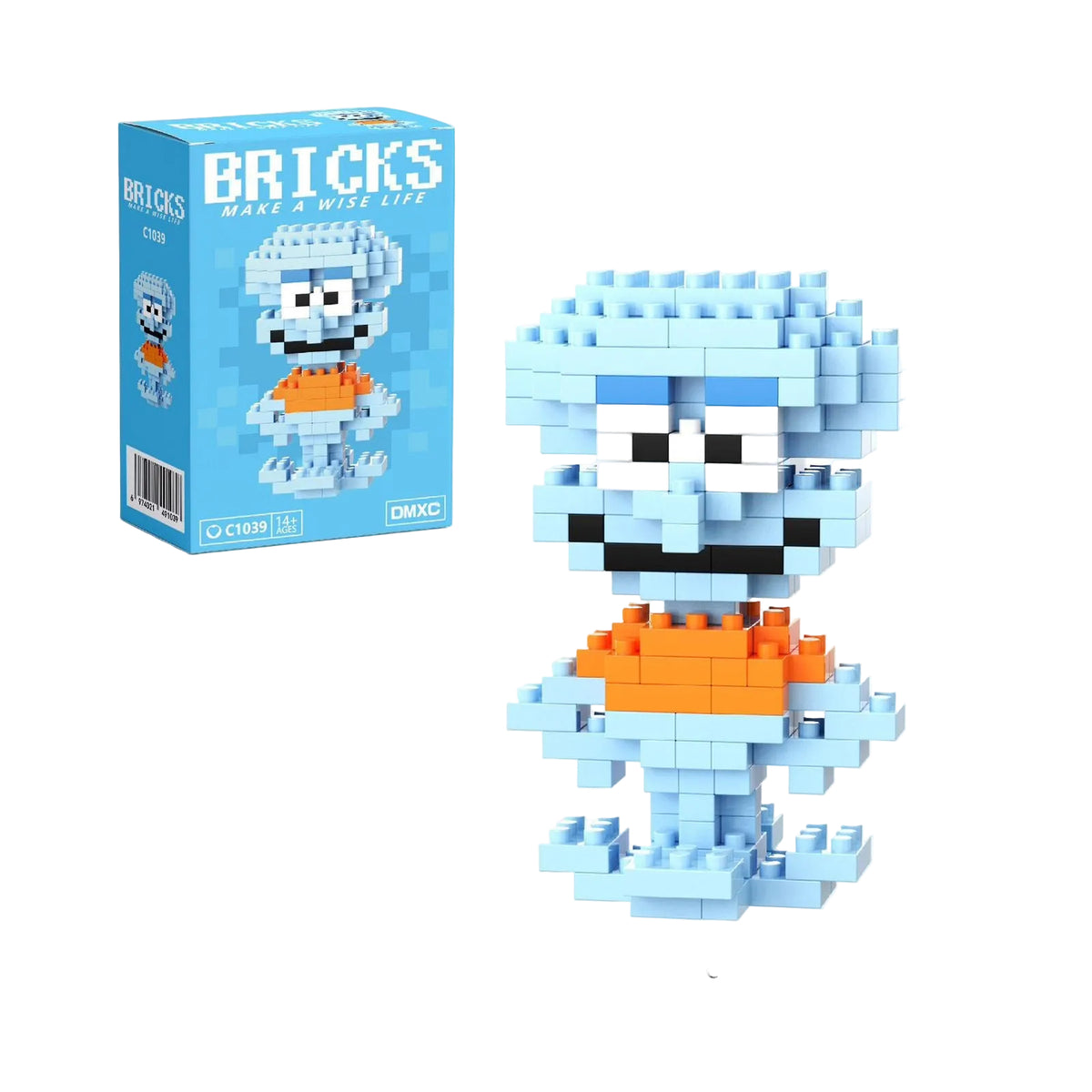 Squidward Mini Brick Figure