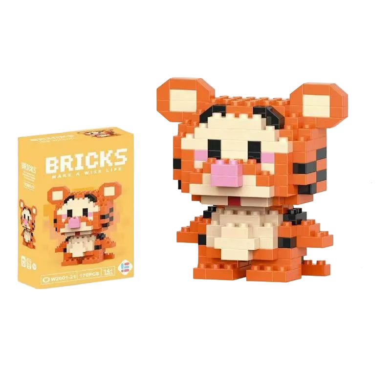 Tigger Mini Brick Figure